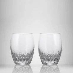 Waterford Glasses & Steins|Waterford|Lismore Essence Double Old Fashioned Pair