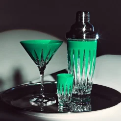 Waterford Waterford|Glasses & Steins|New Year Firework Green Martini Glass Pair