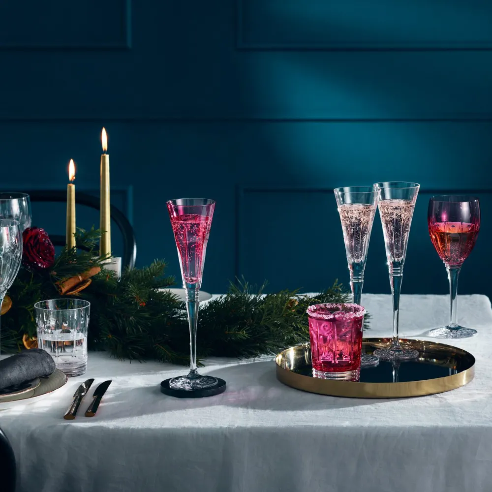 Waterford Glasses & Steins|Waterford|Winter Wonders Rose Flute