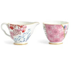 Wedgwood Creamers & Sugar Bowls|Butterfly Bloom Creamer & Sugar Set