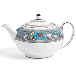 Wedgwood Teapots|Florentine Turquoise Teapot