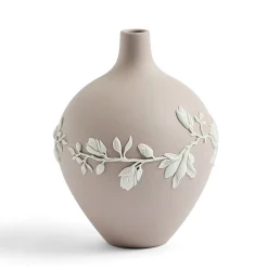 Wedgwood Vases|Magnolia Blossom Bud Vase Mink