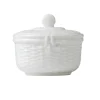 Wedgwood Creamers & Sugar Bowls|Nantucket Basket Covered Sugar