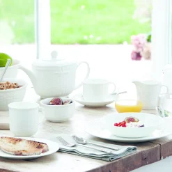 Wedgwood Creamers & Sugar Bowls|Nantucket Basket Covered Sugar