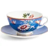 Wedgwood Teacups & Saucers|Paeonia Blush Teacup & Saucer Blue