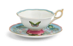 Wedgwood Teacups & Saucers|Wonderlust Menagerie Teacup & Saucer