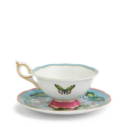 Wedgwood Teacups & Saucers|Wonderlust Menagerie Teacup & Saucer