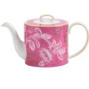 Wedgwood Teapots|Wonderlust Pink Tonquin Teapot