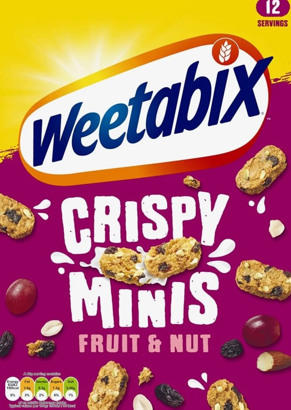 Cereal & Oatmeal|Weetabix Crispy Minis Fruit & Nut