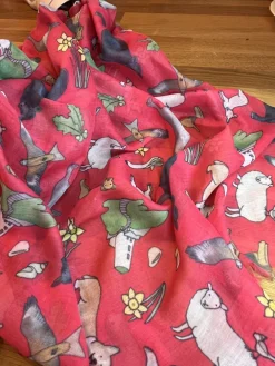 Scarves & Wraps|Welsh Wildlife Recycled Bottle Scarf