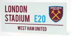 Football Clubs|West Ham United Football Club Metal Sign