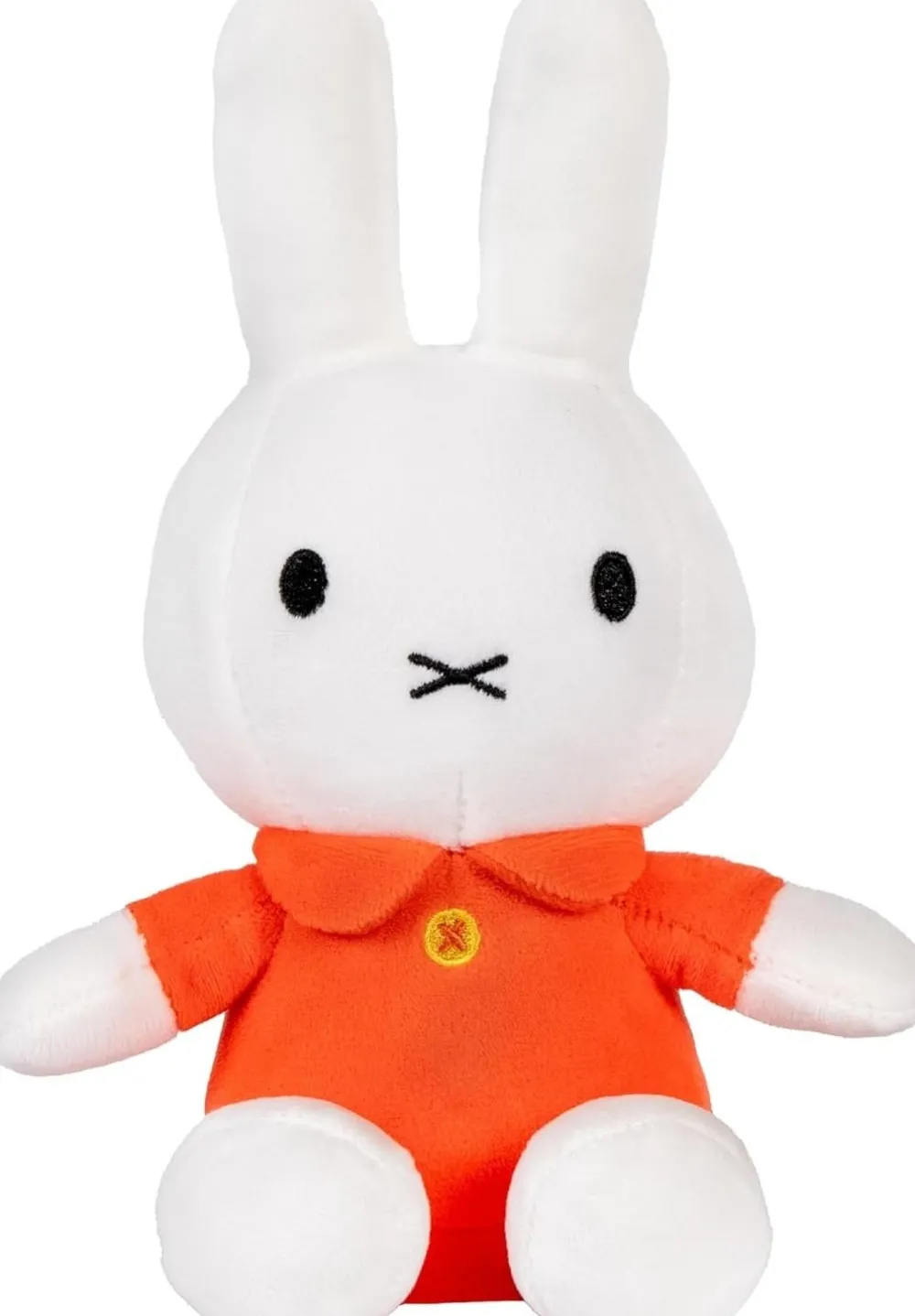 Soft Toys|Toys|White Miffy 8" Plush Toy with Orange Dress