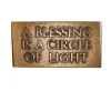 Wild Goose Studio Wall Decor|Home Accents|A Blessing is a Circle of Light Plaque