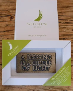 Wild Goose Studio Wall Decor|Home Accents|A Blessing is a Circle of Light Plaque