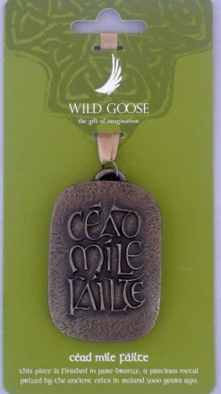 Wild Goose Studio Wild Goose Bronzes|Cead Mile Failte Ornament