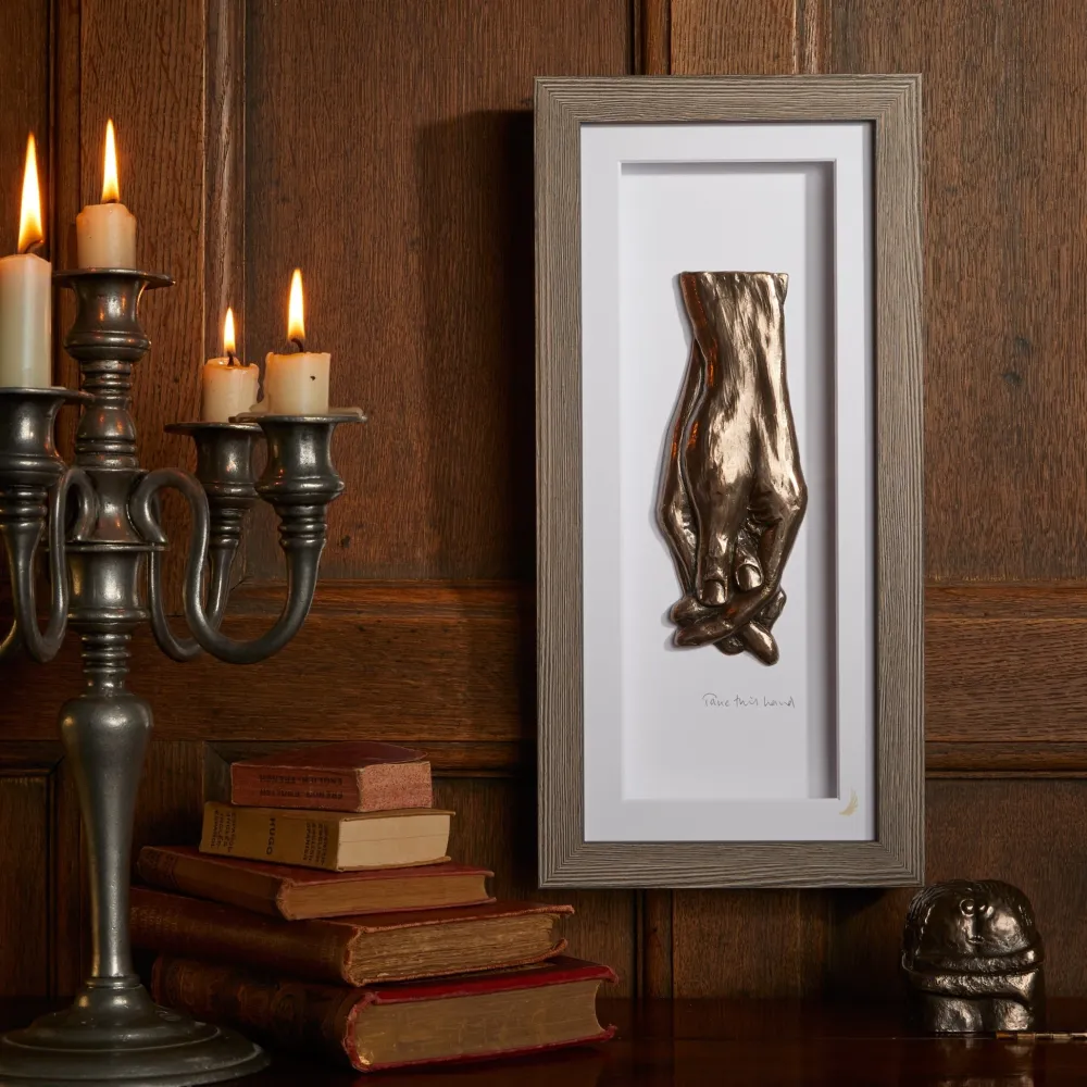 Wild Goose Studio Wall Decor|Wild Goose Bronzes|Take This Hand (Framed)