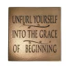 Wild Goose Studio Wall Decor|Wild Goose Bronzes|Unfurl Yourself Plaque