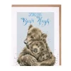 Wrendale Greeting Cards|'Bear Hugs' Sympathy Card