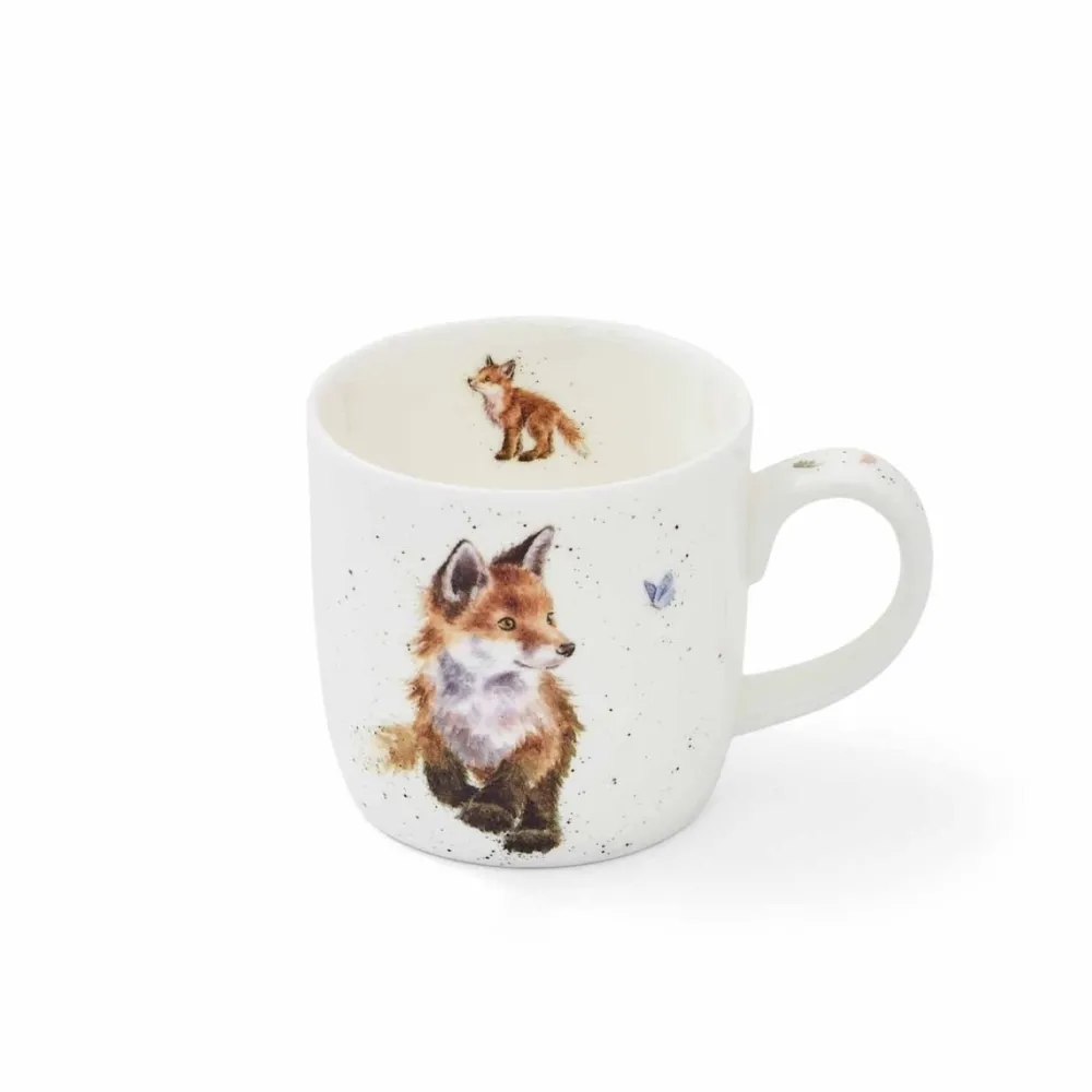 Wrendale Assorted Mugs|Born to be Wild Fox Small Mug