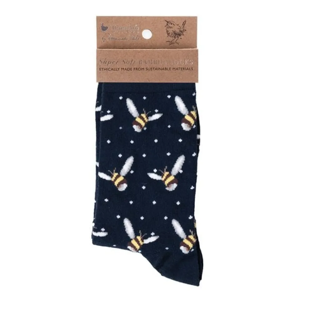 Wrendale Socks|'Busy Bee' Bee Women's Socks