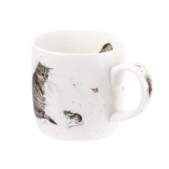 Wrendale Assorted Mugs|Cat & Mouse Large Mug