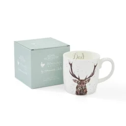 Wrendale Assorted Mugs|Dad Stag Large Mug