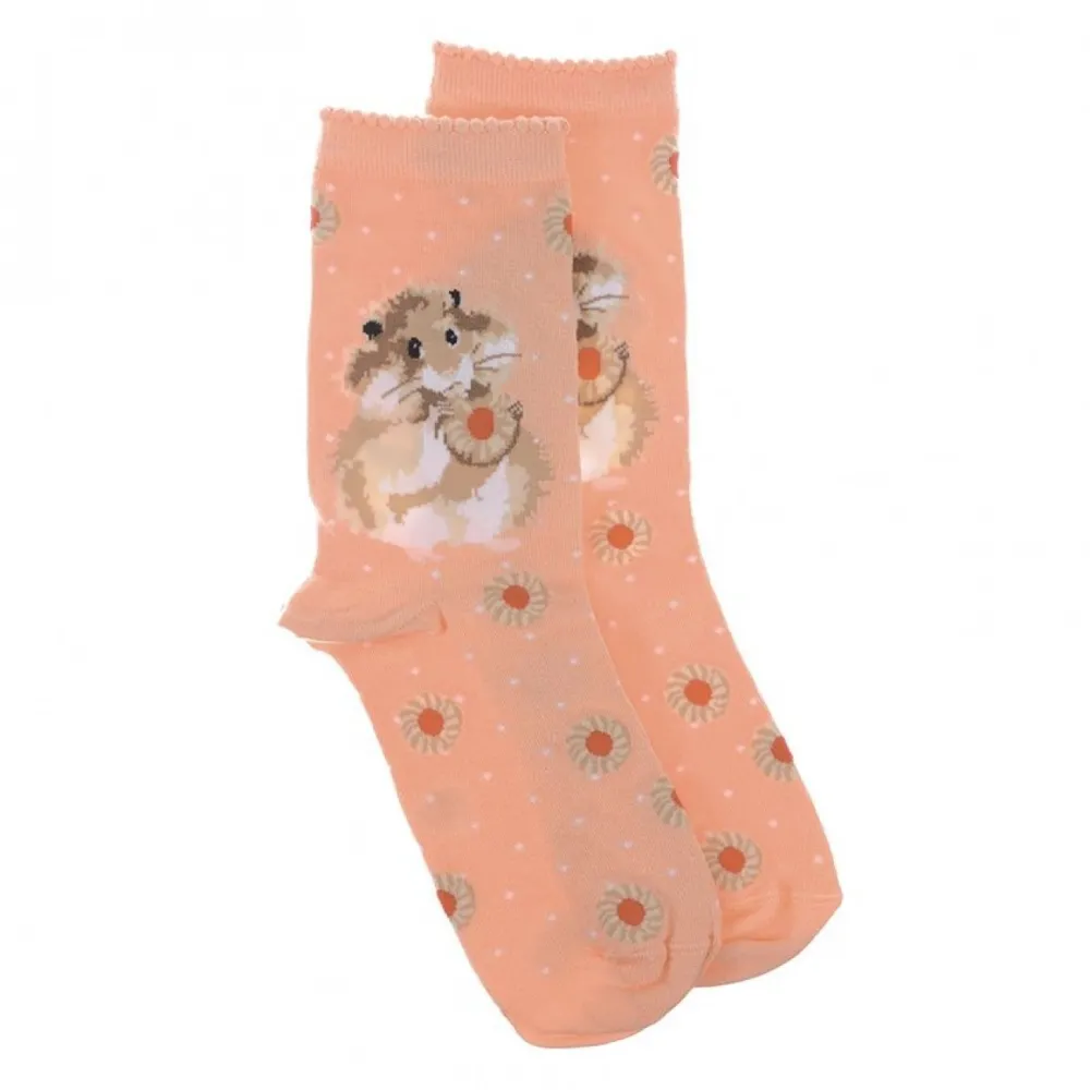 Wrendale Socks|'Diet Starts Tomorrow' Hamster Women's Socks