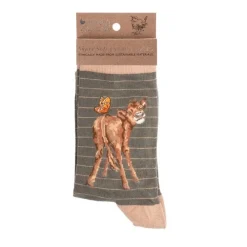 Wrendale Socks|'Flutterly Fabulous' Cow Women's Socks