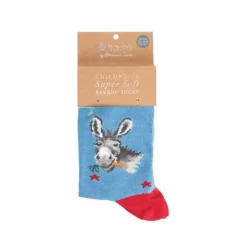 Wrendale Childrenswear|'Gentle Jack' Donkey Children's Socks