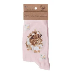 Wrendale Socks|'Grinny Pig' Guinea Pig Women's Socks