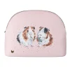 Wrendale Bath Accessories|Lettuce be Friends Large Guinea Pig Cosmetic Bag