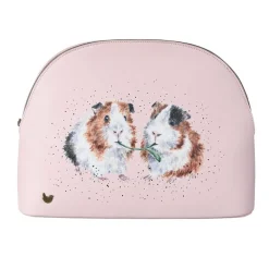 Wrendale Bath Accessories|Lettuce be Friends Large Guinea Pig Cosmetic Bag