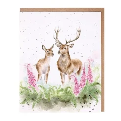 Wrendale Greeting Cards|'Lord & Lady' Deer Greeting Card