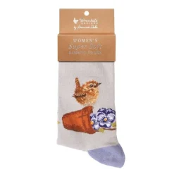 Wrendale Socks|'Pottering About' Wren Women's Socks