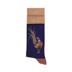 Wrendale Socks|'Ready for My Close Up' Pheasant Men's Socks