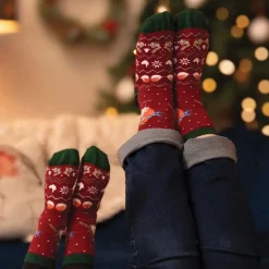 Wrendale Socks|'Season's Tweetings' Robin Women's Socks