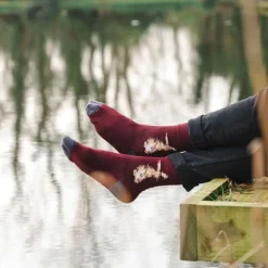 Wrendale Socks|'The Hare' Hare Men's Socks