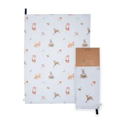 Wrendale Tea Towels|'Winter Woodland' Woodland Animal Dish Towel
