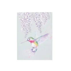 Wrendale Journals & Other Stationery|Wisteria Wishes Hummingbird Small A6 Notebook