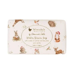 Wrendale Bar Soaps|Woodland Animal Winter Berries Christmas Soap