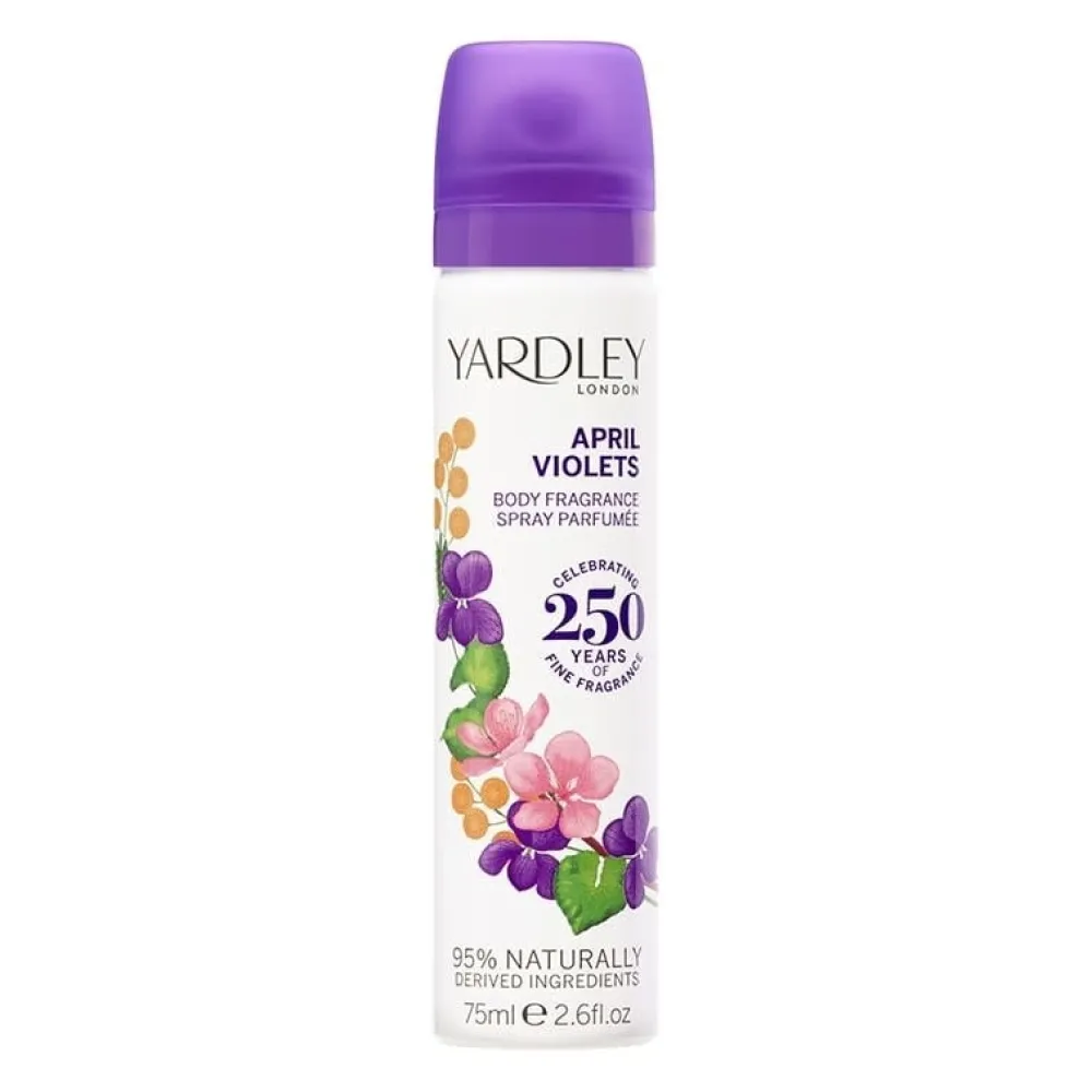 Women Yardley London Pharmacy|Women's Fragrance|April Violets Body Spray 75ml