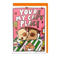 Greeting Cards|You're my Capy Place Greeting Card